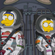 Illustration for article titled The Simpsons sees Marge and Lisa wonder about life on Mars